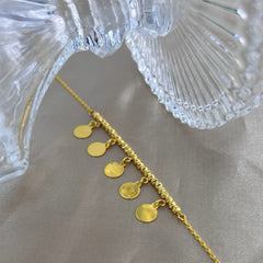 gold plate bracelet