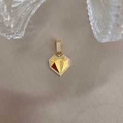 Herz Goldcharm