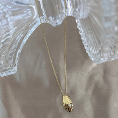 Filigrane Hand Goldkette